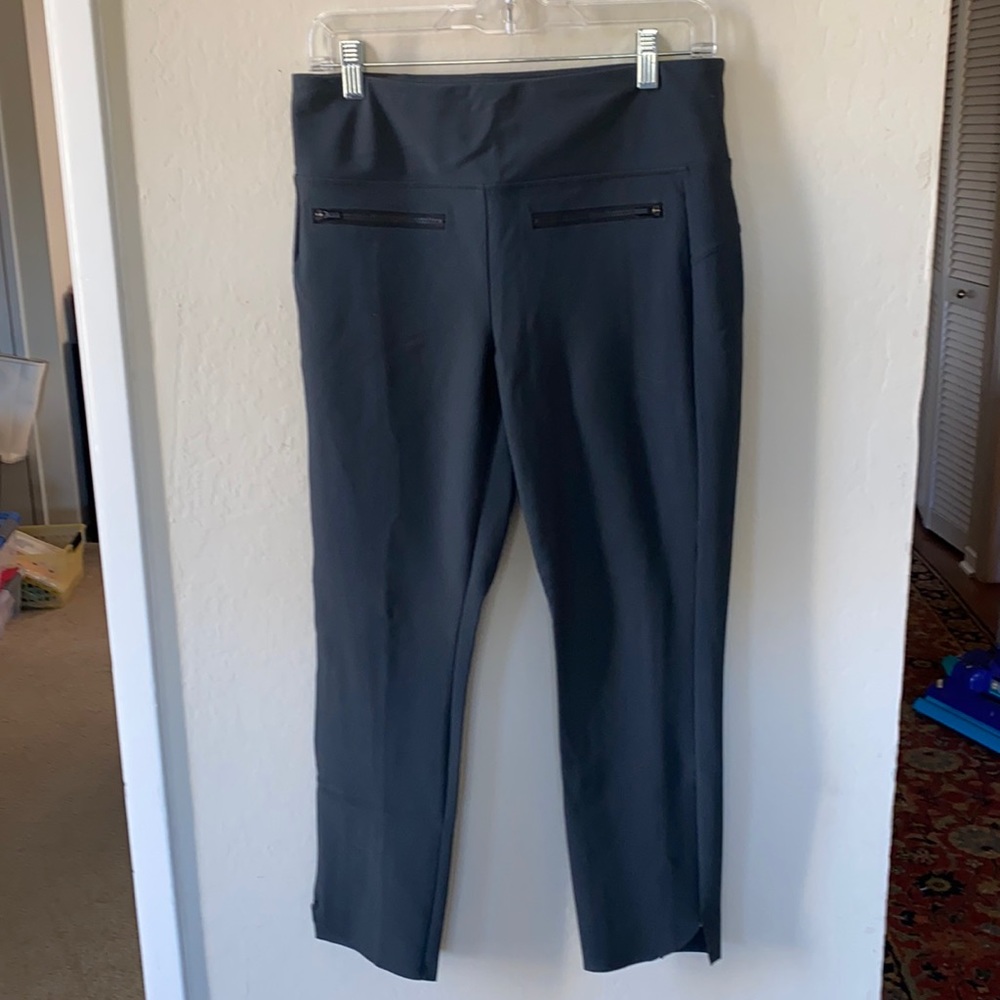 Athleta charcoal grey leggings.